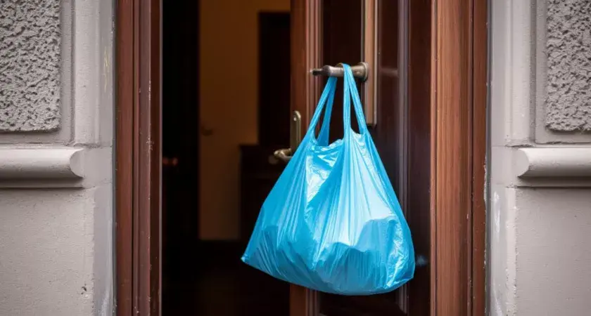 Зачем турки вешают на ручку двери снаружи квартиры пакет с деньгами