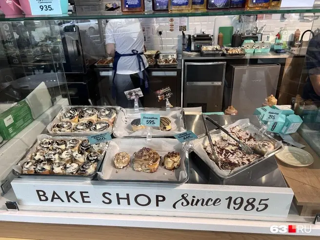 В Самаре начался ажиотаж из-за булочек Cinnabon в торговом центре «Космопорт»