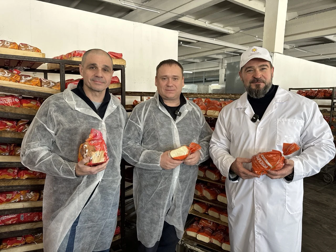 Президент Российского Союза пекарей посетил Орловский хлебокомбинат