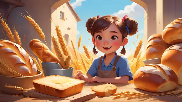 Выпекать хлеб самостоятельно научились воспитанники детского сада